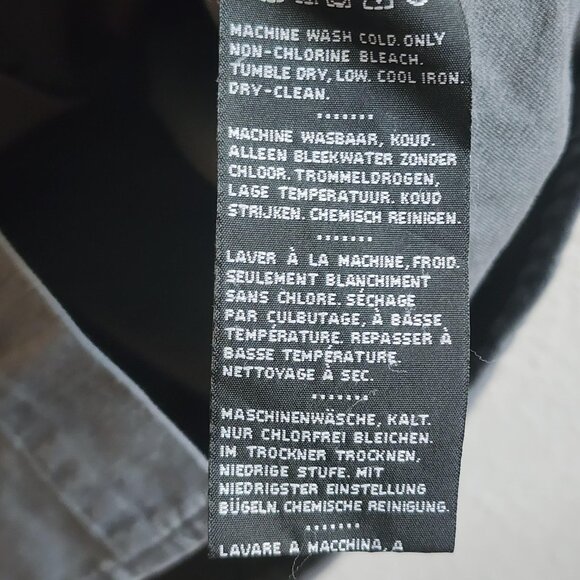 Harley-Davidson Sleeveless Shirt Mens XL Gray Frayed Denim Vest Biker 99053-13VM - Picture 7 of 13